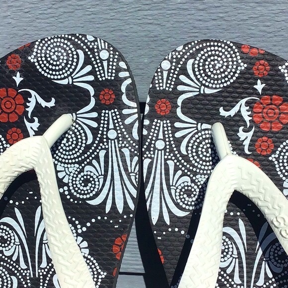 Havaianas White Thong Flip Fop Sandal Size  7/8 - Picture 4 of 8